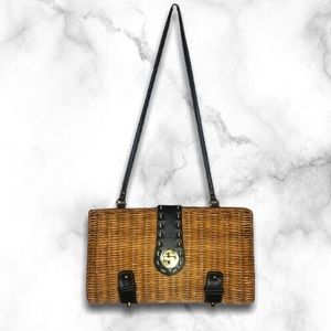 Wicker purse